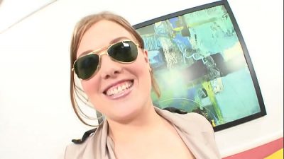 Sierra Skye a horny girl with big tits gets her pussy penetrated